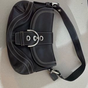 Vintage Coach mini shoulder bag